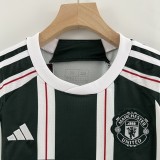 2023-24 Manchester United away kid kit