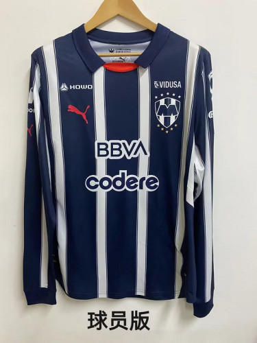 2024-25 Monterrey home long sleeve player version