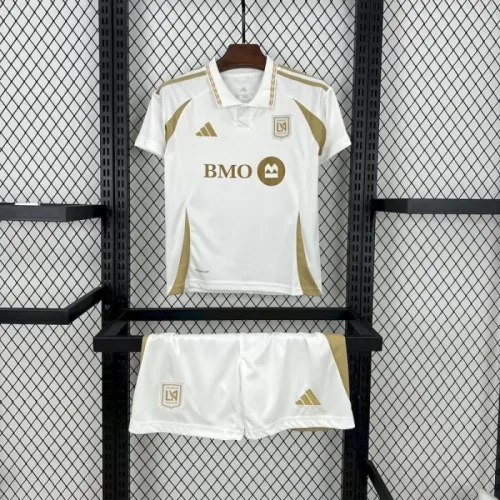 2025-26 Los Angeles FC away kids kit