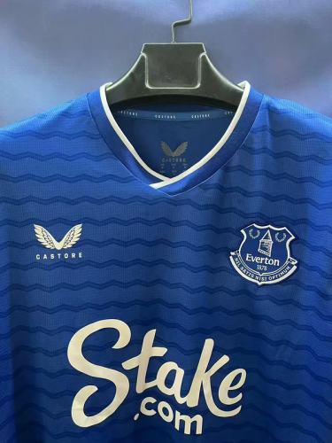 2025-26 Everton home soccer jersey