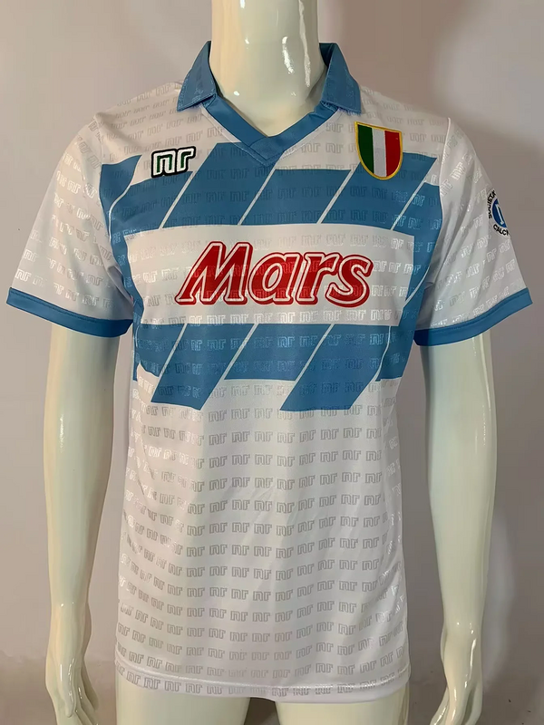1990-91 Napoli away retro soccer jersey size