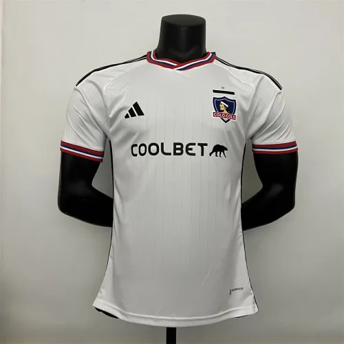 2023-24 Colo-Colo home player version(The player version is more slim fit, it is recommended to buy one size larger)