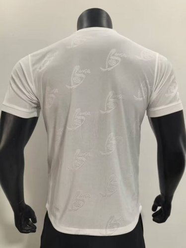 2024-25 Barcelona WHITE Training Jersey Player version(The player version is more slim fit, it is recommended to buy one size larger)