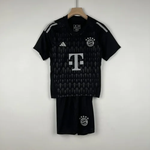 BayernMunich  2023-24 Black Goalkeeper kids