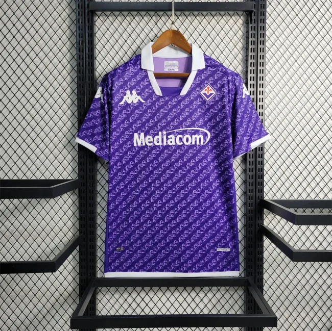 2023-24 Fiorentina home soccer jerseys