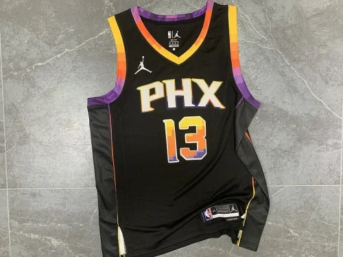 Season 2023 SUNS BLACK ANNOUNCEMENT EDITION No. 13 Nash NBA Jersey