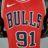 ROOMAN#91 Chicago Bulls Red