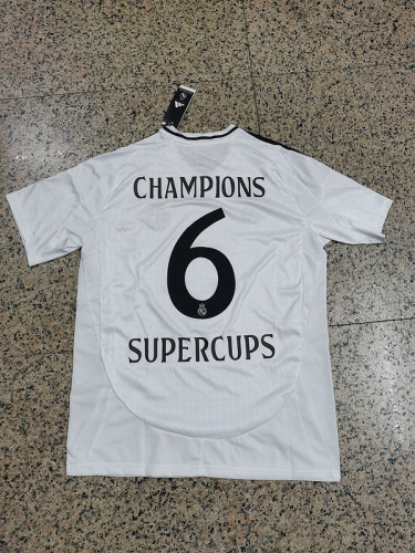 2024-25 Real Madrid Home UEFA SUPERCOPA jersey