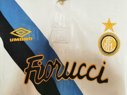1994-95 Inter Milan away white retro jersey