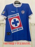Retro19 99-00 Cruz Azul home soccer jersey size