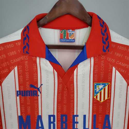 1995-96 Atletico Madrid home jersey