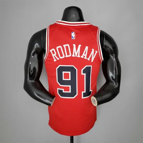 ROOMAN#91 Chicago Bulls Red