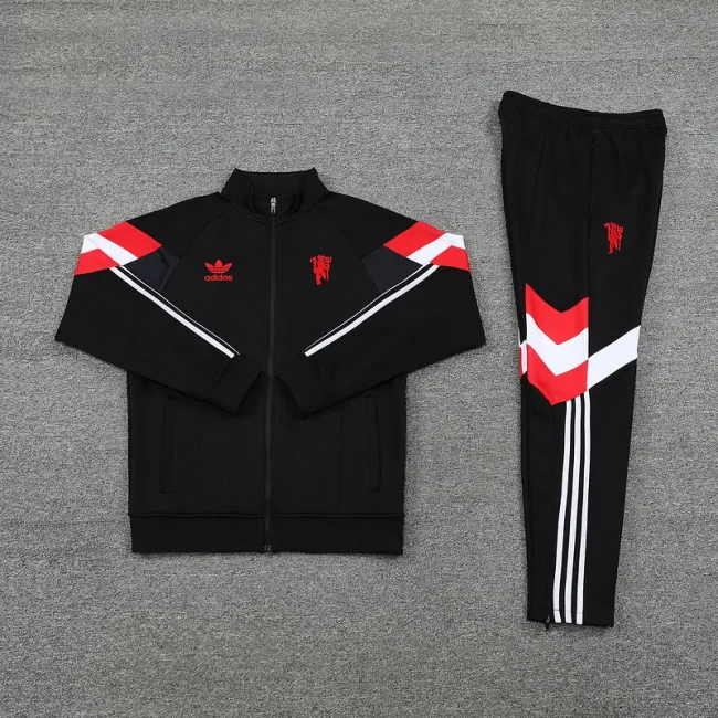 2025-26 Manchester United black jacket suit