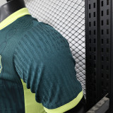 2025-26 Barcelona  green special player version jersey  (The player version is more slim fit, it is recommended to buy one size larger)