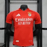 2024-25 Benfica home player version(The player version is more slim fit, it is recommended to buy one size larger)