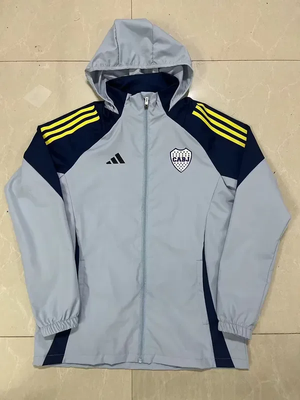 2025-26 Boca gray windbreaker