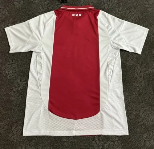 2024-25 Ajax home soccer jersey