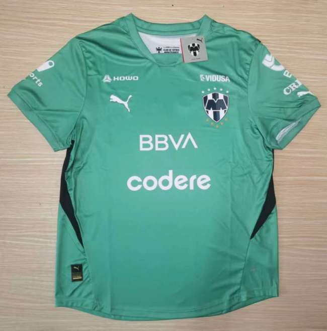 2024-25 Monterrey green goalkeeper jersey
