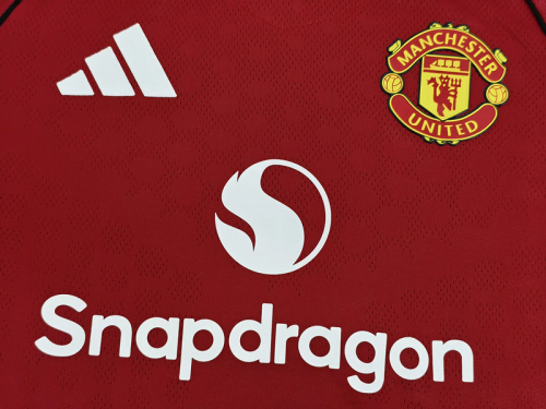 2025-26 Manchester United  home player version kid kit