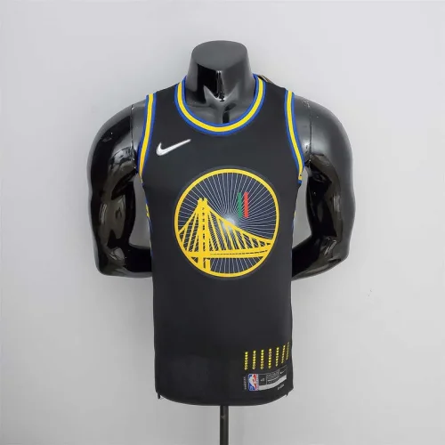 2022 75th Anniversary Golden State Warriors Thompson #11 Mexico Edition Black NBA Jersey