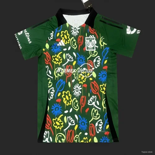 2024-25 Tigres UANL Earth Day 2024 Green Jersey