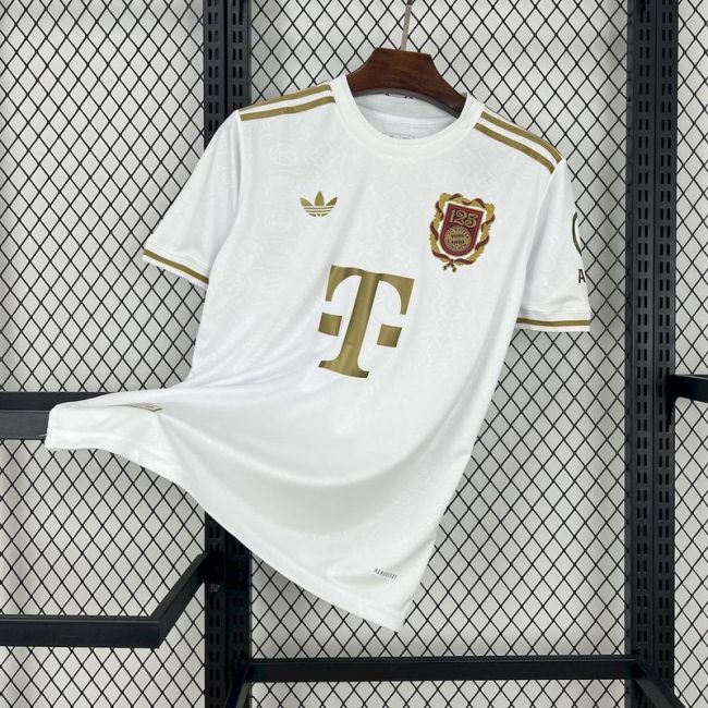 2024-25 Bayern Munich 125 Anniversary White Jersey