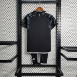Ajax 202324 Black 2 away kids soccer jerseys