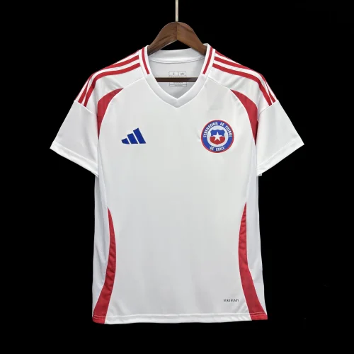 2024-25 Chile away white jersey