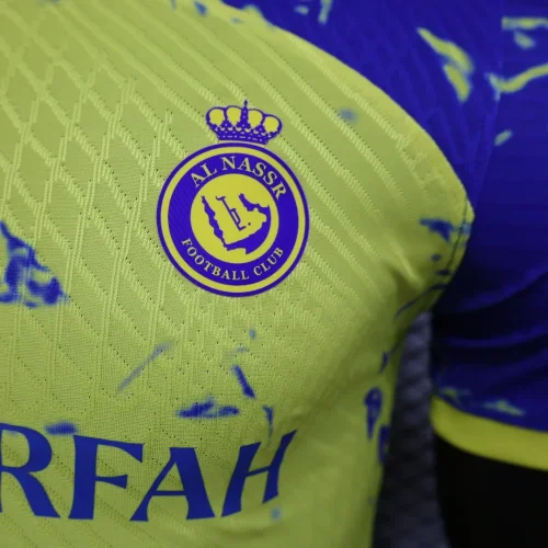 New Saudi Al-Nassr training wear Player version   (The player version is more slim fit, it is recommended to buy one size larger)