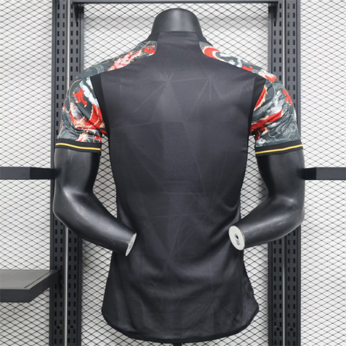 2024-25 Real Madrid black dragon player version jersey(The player version is more slim fit, it is recommended to buy one size larger)