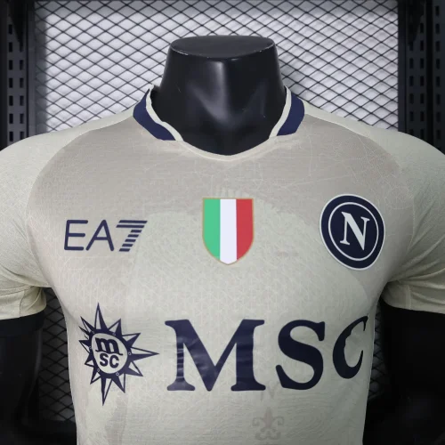 2024-25 Naples player version white special edition(The player version is more slim fit, it is recommended to buy one size larger)