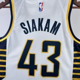 Pacers white 43 SIAKAM