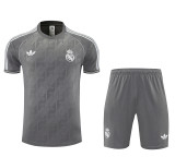 2025-26.Real Madrid  Gray Training suit