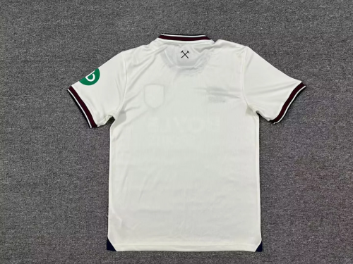 2025-26 West ham away soccer jersey size