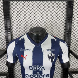 2025-26 Monterrey home player version   (The player version is more slim fit, it is recommended to buy one size larger)