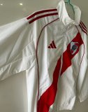 2025-26 River Plate white Windbreaker
