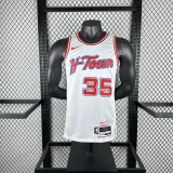 Houston Rockets 2025 City Editon White DURANT #35
