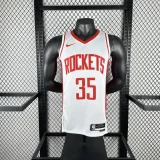 Houston Rockets 2025 White DURANT #35
