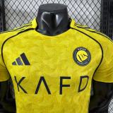 2025-26 Al-Nassr home player version soccer jersey