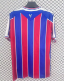 2025-26 Crystal Palace home soccer jersey