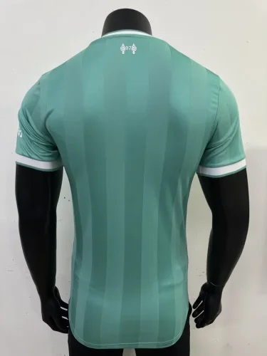2025-26 Liverpool third green player version (The player version is more slim fit, it is recommended to buy one size larger)