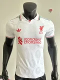 liverpool 2025-26 white player verison (The player version is more slim fit, it is recommended to buy one size larger)