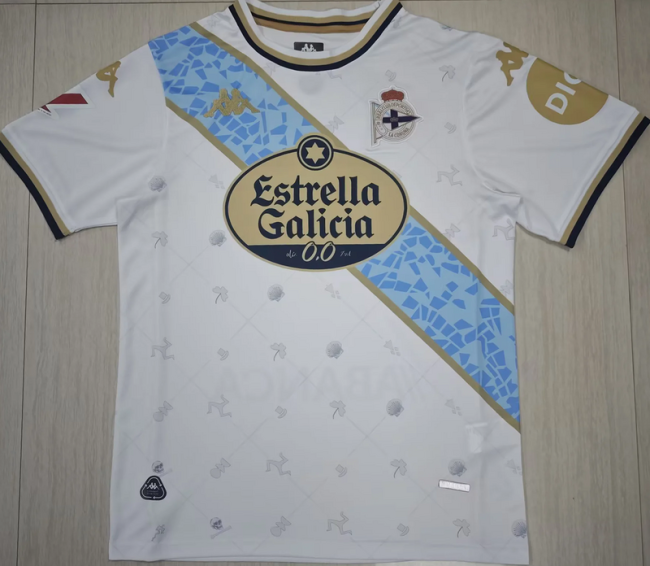 2025-26 Deportivo de La Coruna third soccer jersey size