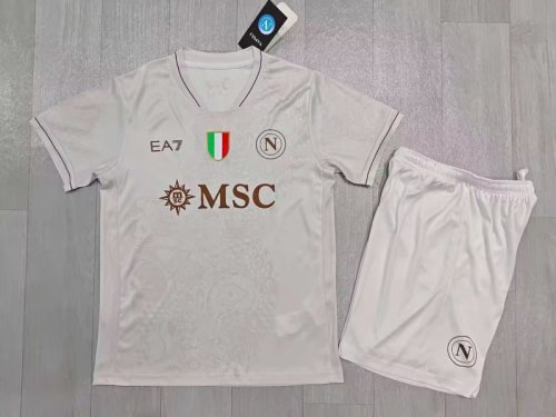 2025-26 Napoli away kid kit
