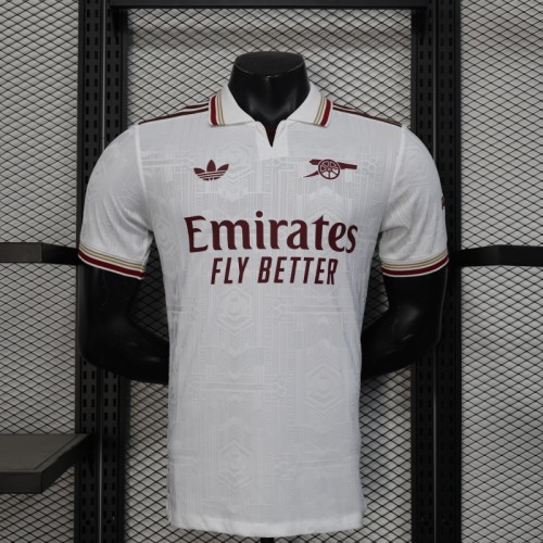 2025-26 Arsenal   Third Away Player Version Jersey   (The player version is more slim fit, it is recommended to buy one size larger)