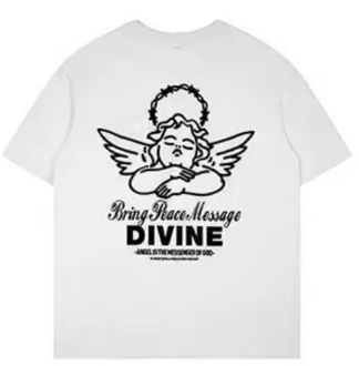 Original Fun Angel Printed T-shirt