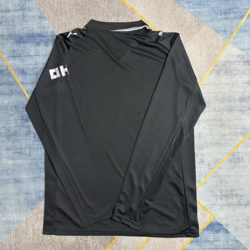 2025-26Manchester City Away Black Long Sleeve jersey