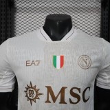 2025-26 Napoli Away Player Version Jersey   (The player version is more slim fit, it is recommended to buy one size larger)