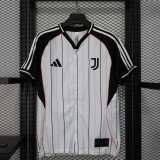 2025-26 Juventus white baseball jersey