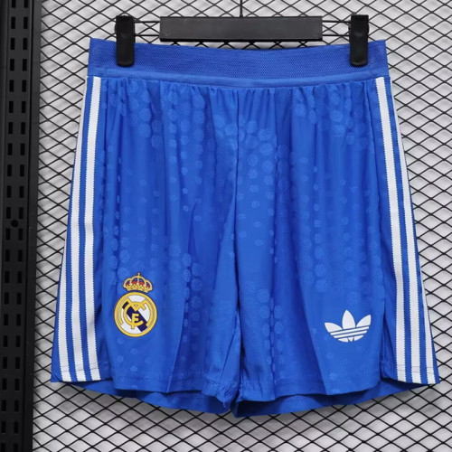 2025-26 Real Madrid Third Away player version shorts